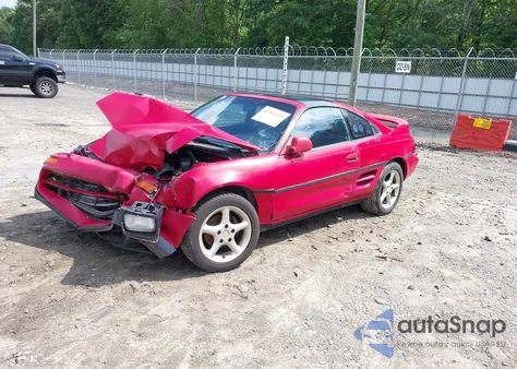1991 Toyota Mr2 Sport Roof from USA, damaged, VIN JT2SW21N5M0004461